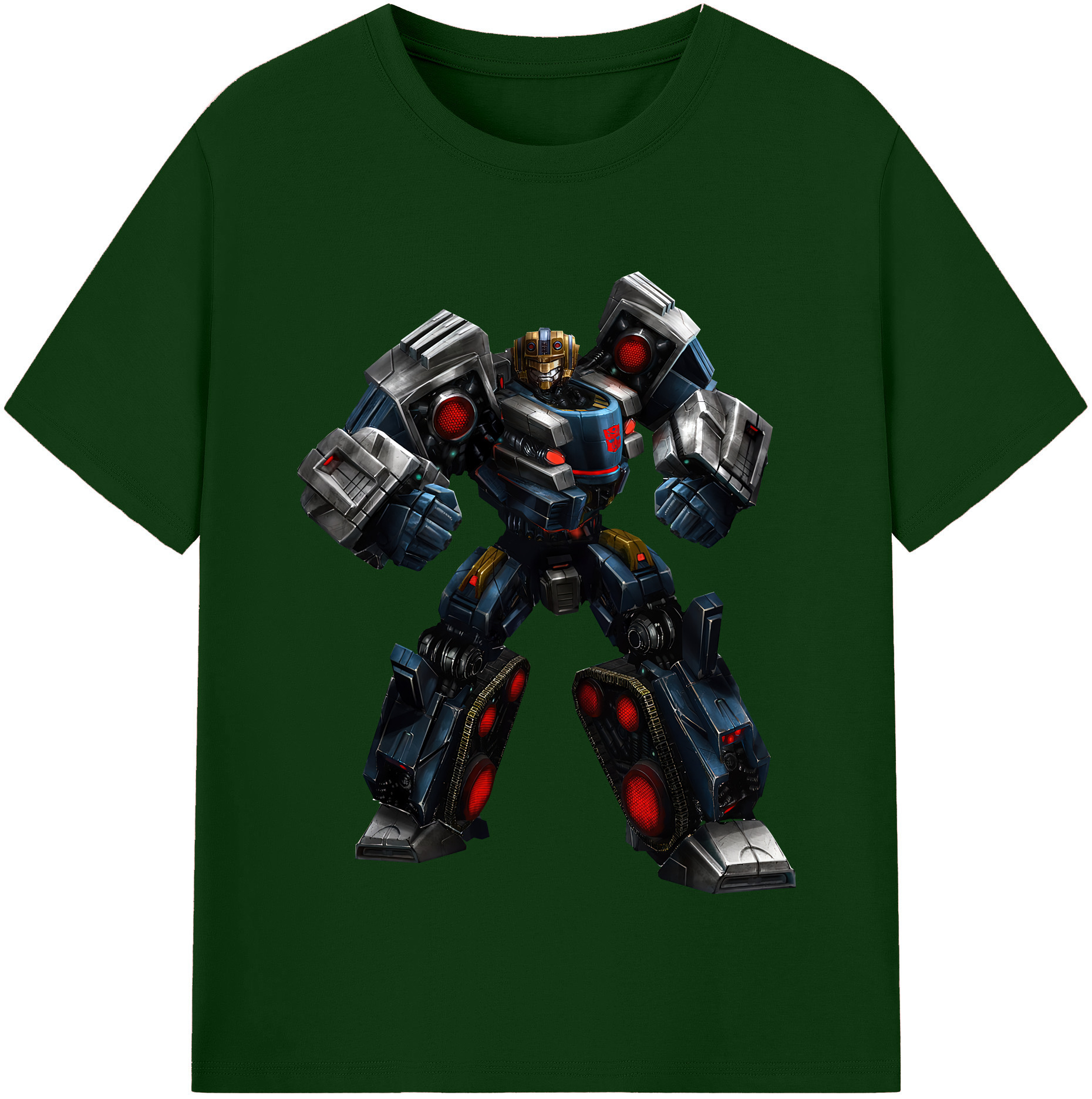 （画像用） Transformers トランスフォーマー 綿100％半袖Tシャツ（フロントプリント）